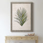 Palm Botanical I - Premium Canvas Framed in Barnwood - Ready to Hang