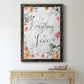 Spring Bird Love - Premium Canvas Framed in Barnwood - Ready to Hang