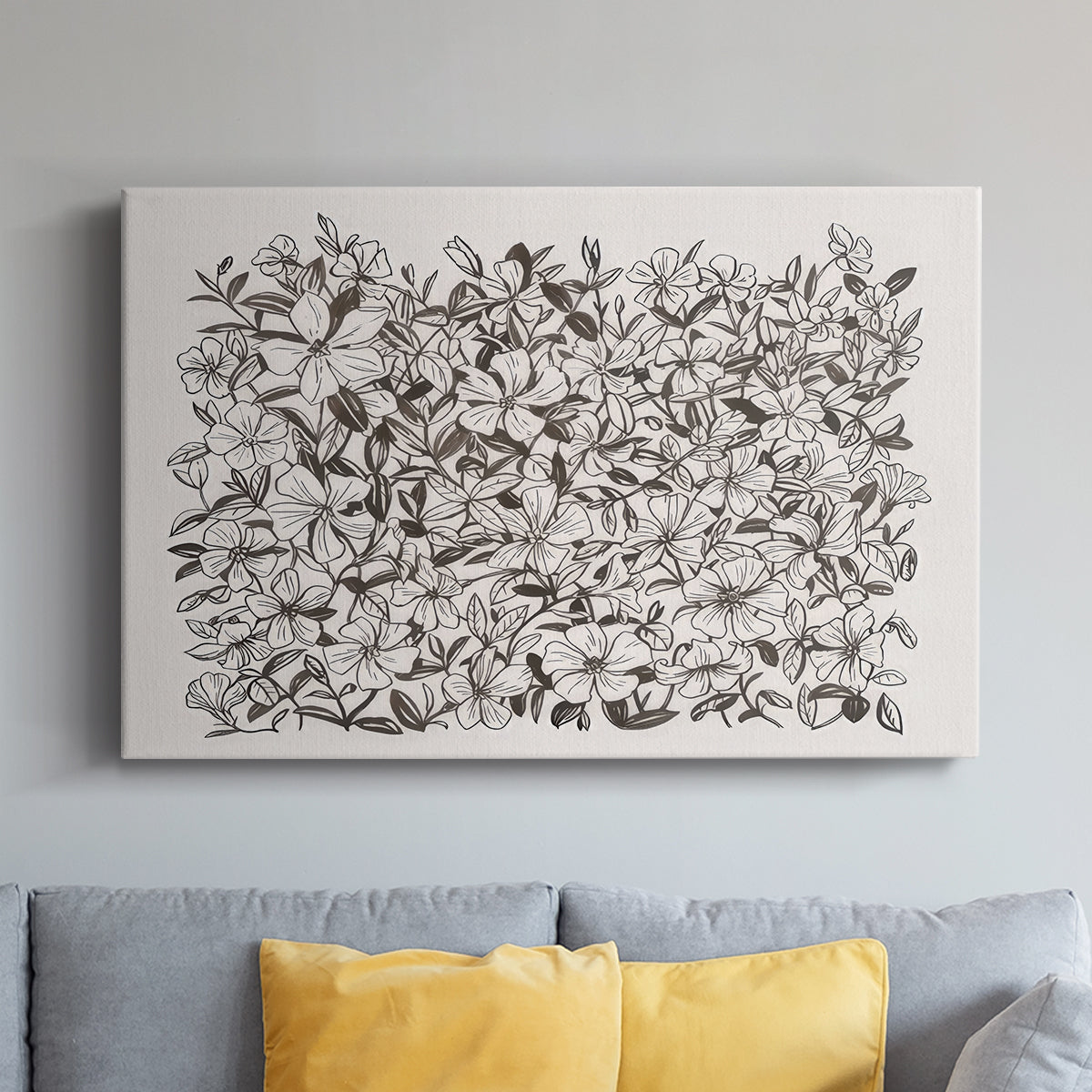Periwinkle Daze III - Canvas Art Print