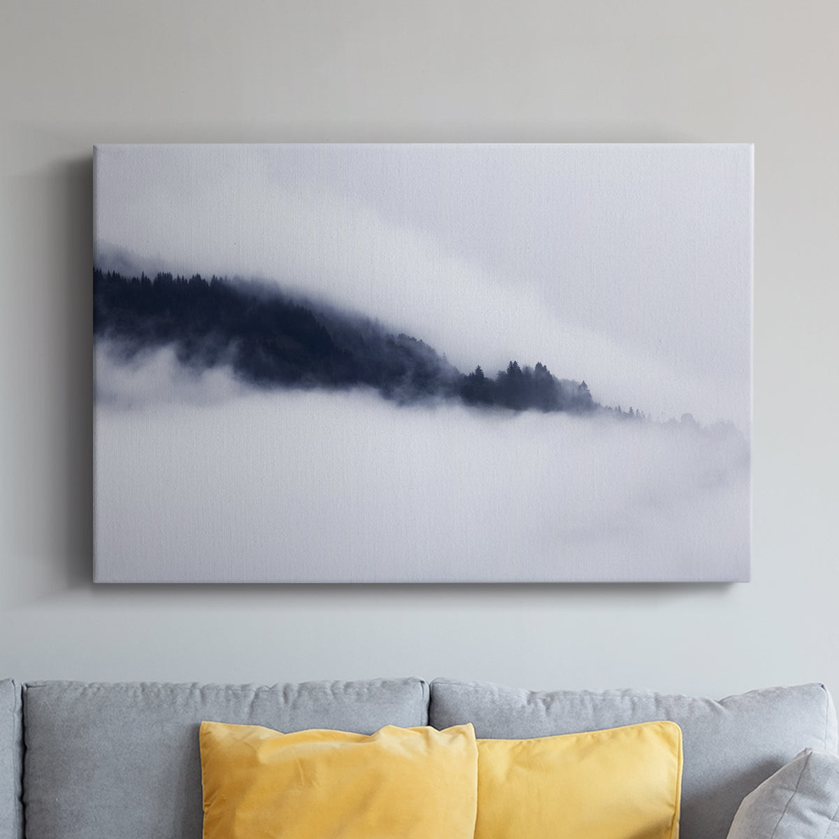 In the Clouds - Canvas Art Print