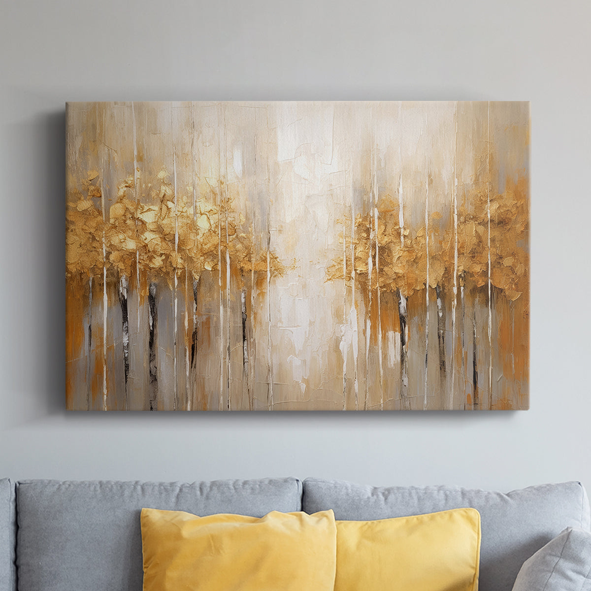 Abstract Forest XX - Canvas Art Print