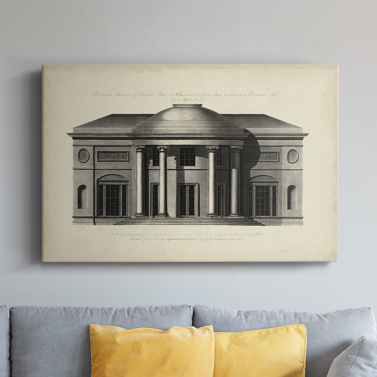 Richardson Architecture III - Canvas Art Print