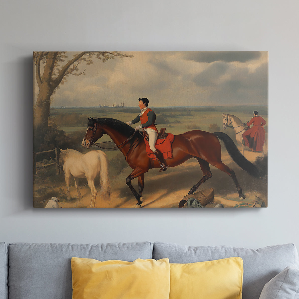 Vintage Hunt LXXX - Canvas Art Print