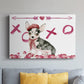 Puppy Valentine Collection A - Canvas Art Print