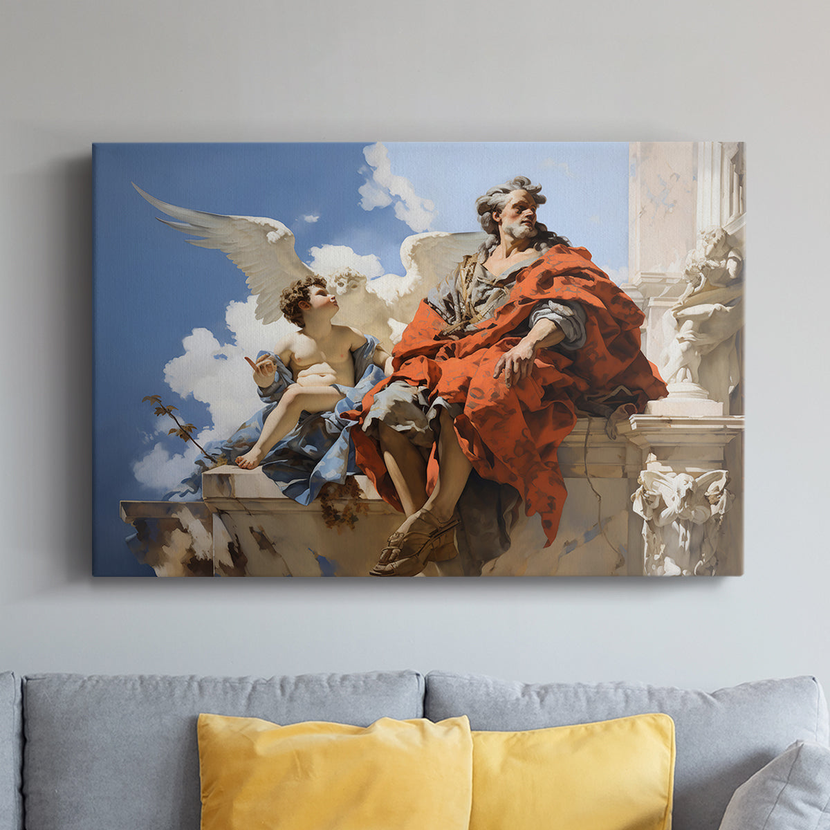 Angel LXVII - Canvas Art Print