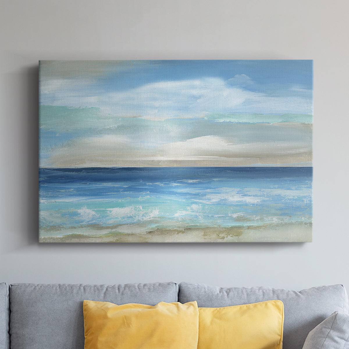 Caribbean Play - Canvas Art Print