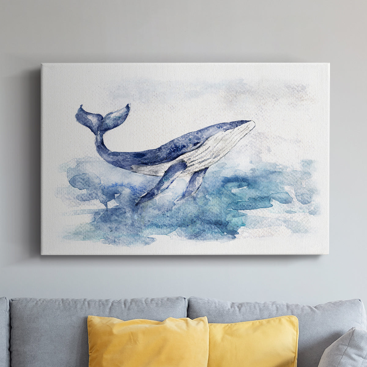 Beautiful Breach - Canvas Art Print
