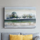 Warm Meadowline Indigo - Canvas Art Print