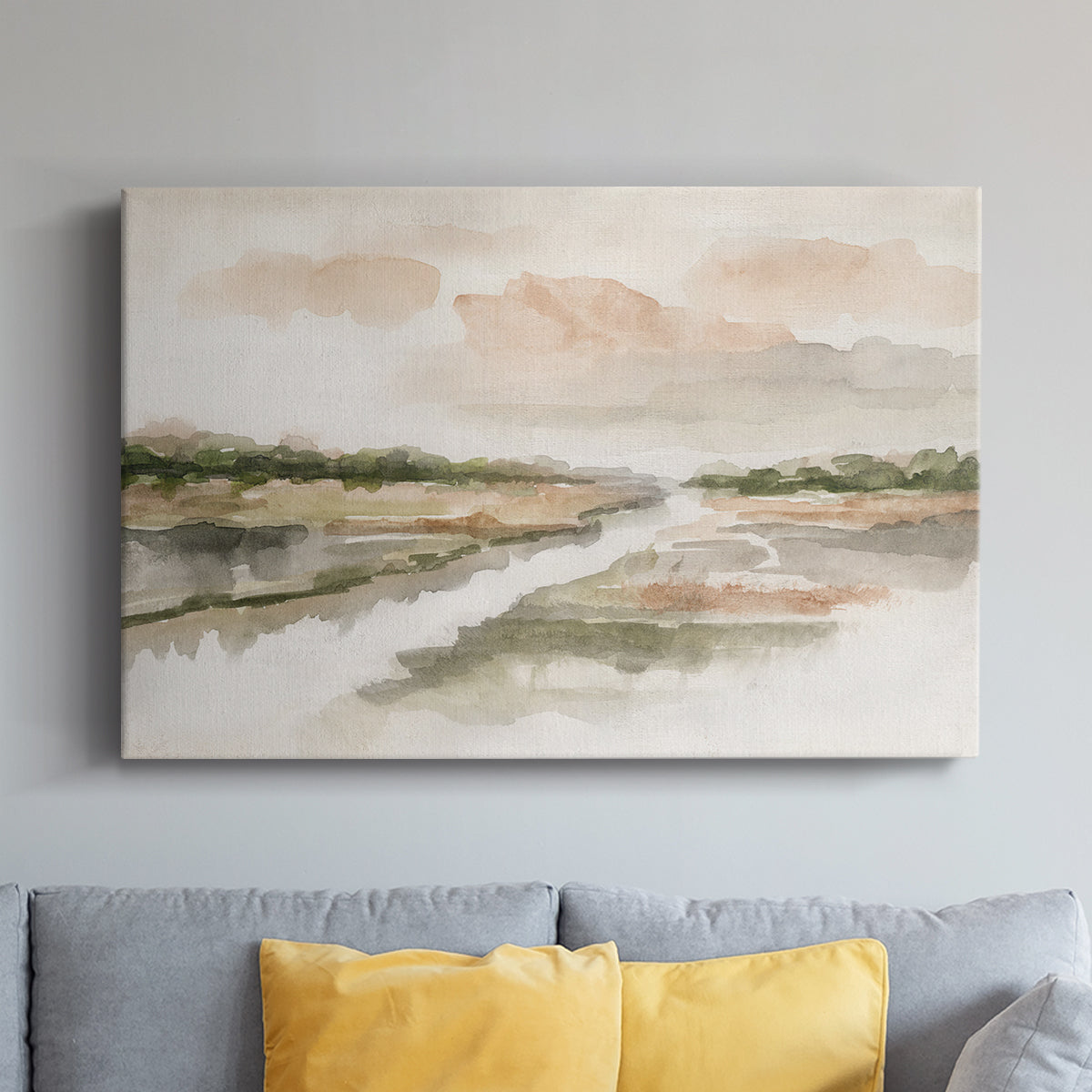 Moody Sunset - Canvas Art Print