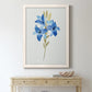 Blue Blossom Botanical III - Premium Canvas Framed in Barnwood - Ready to Hang