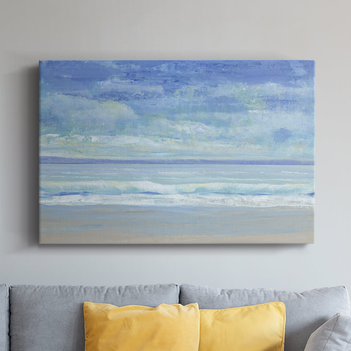 Rolling Surf II - Canvas Art Print