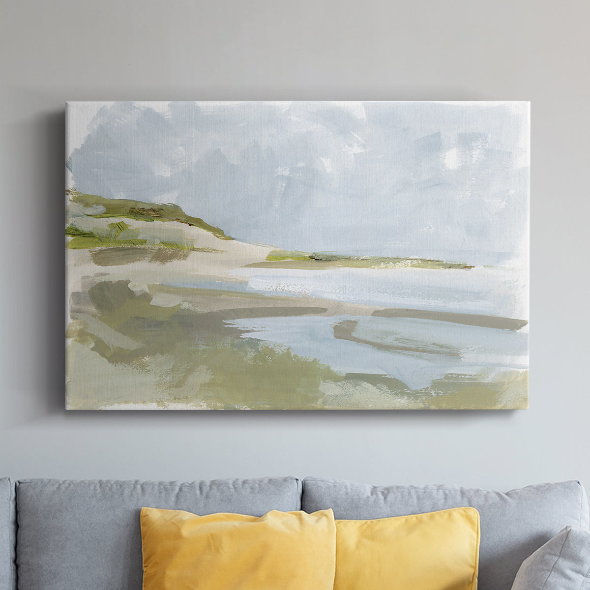 Sea Cove Impression II - Canvas Art Print