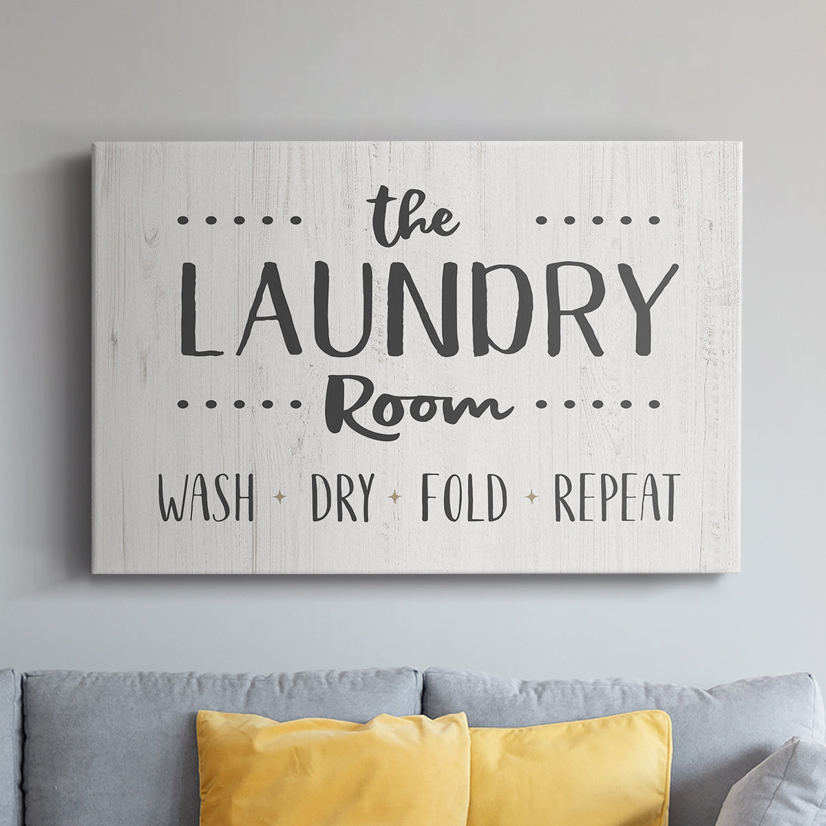 The Laundry Room - Canvas Art Print