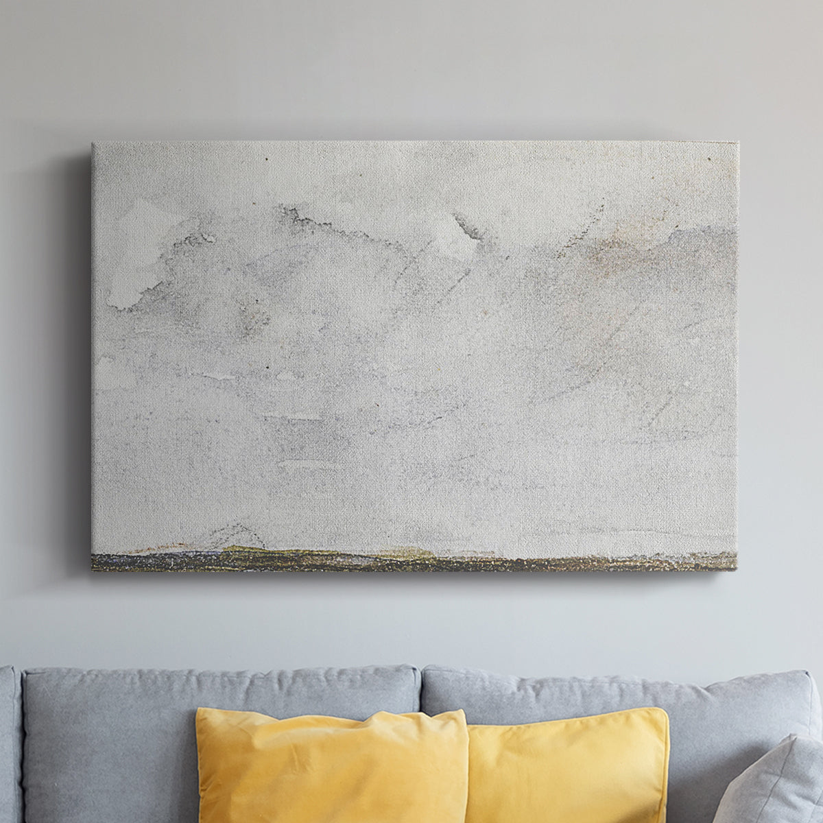 Watercolor Mountain XXXVI - Canvas Art Print