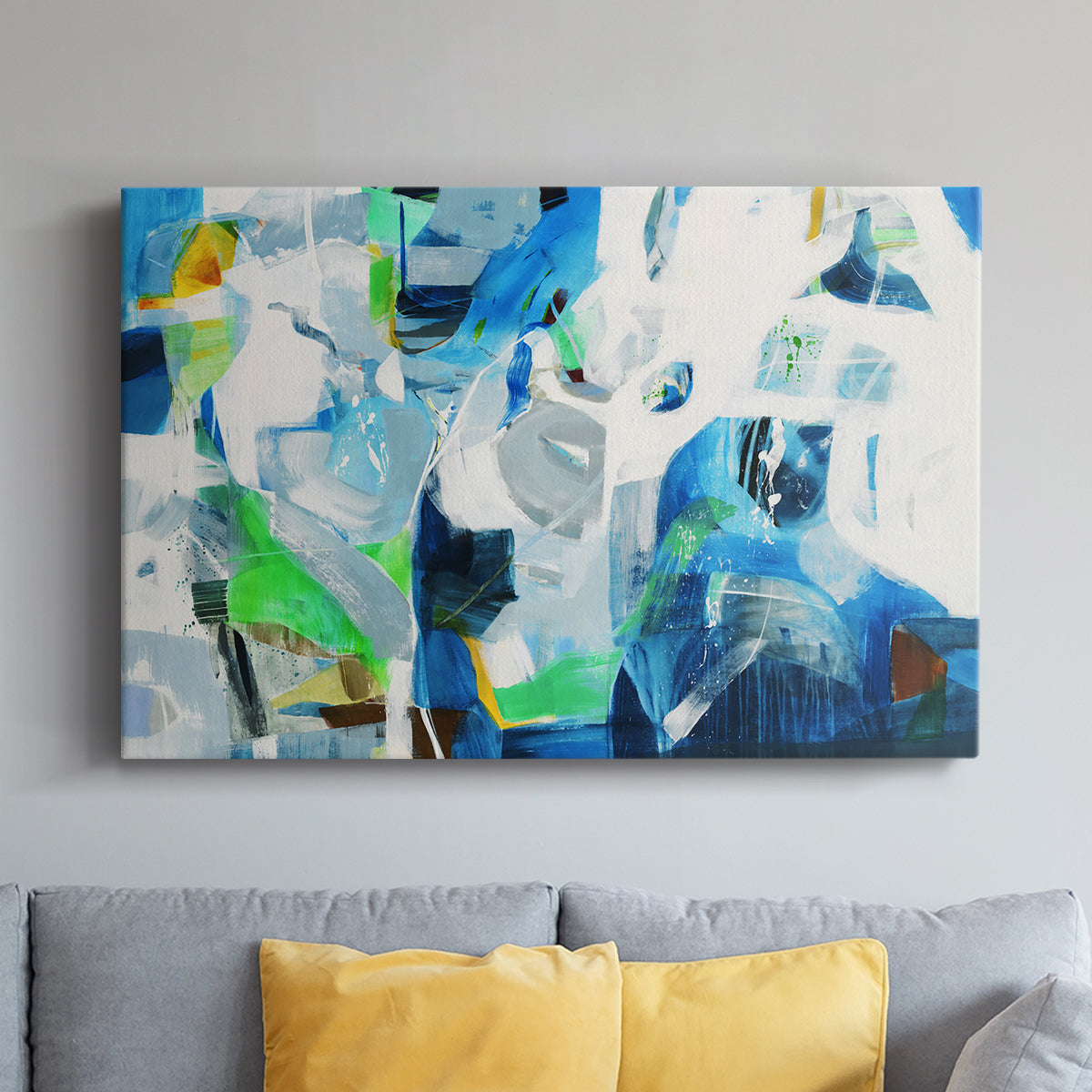 Down the Rapids - Canvas Art Print