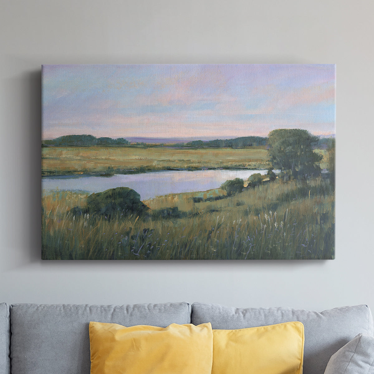 Spring Marsh II - Canvas Art Print