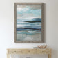 Distant Drama II - Barnwood Framed Canvas Print