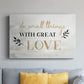 Small Things Gold - Canvas Art Print