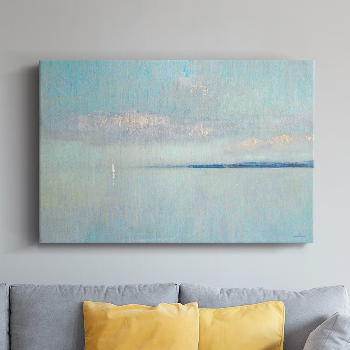 Sunrise Haze - Canvas Art Print