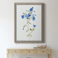 Blue Blossom Botanical II - Premium Canvas Framed in Barnwood - Ready to Hang