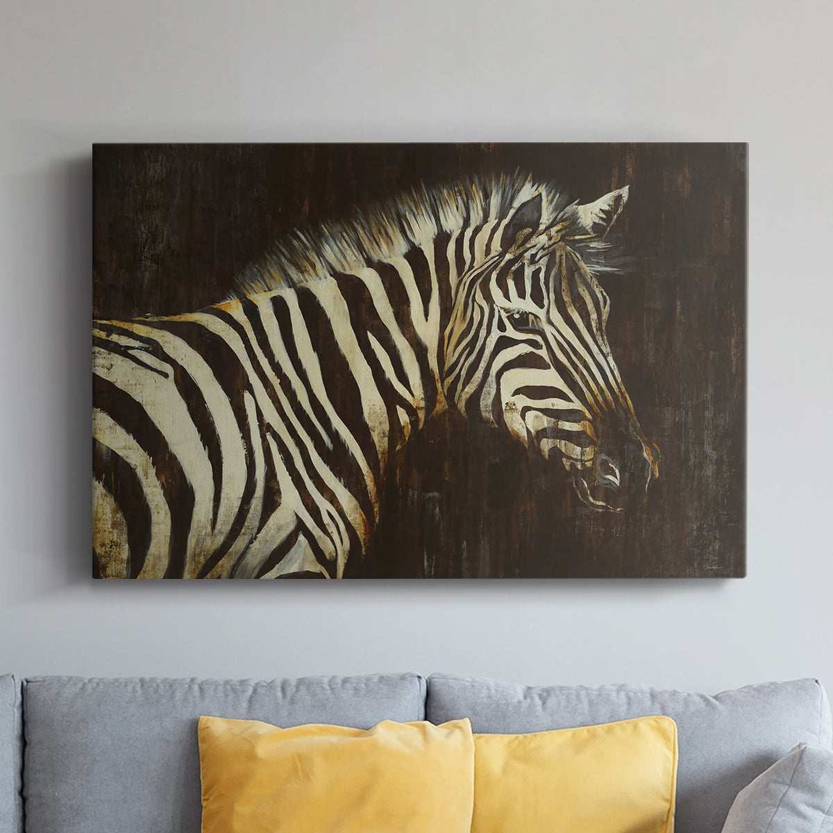 Striped Pajamas - Canvas Art Print