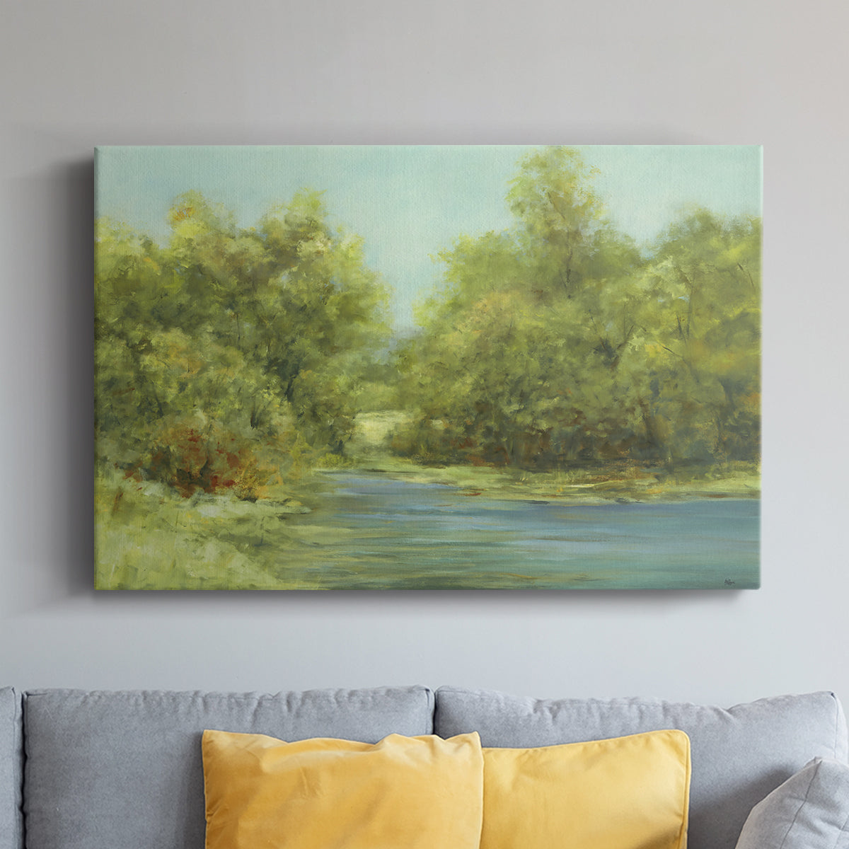Country Views III - Canvas Art Print