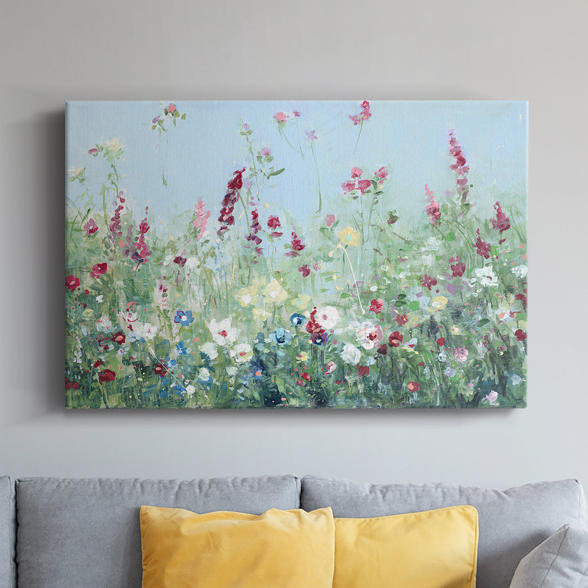 Sweet Summer Meadow - Canvas Art Print