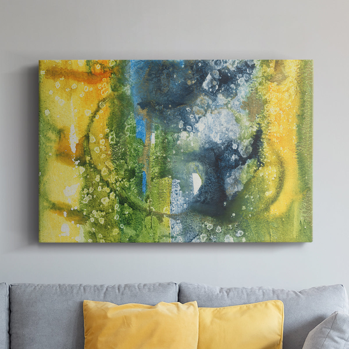 Aquatic Energy III - Canvas Art Print