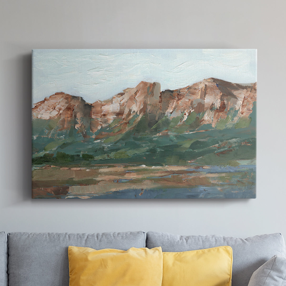 Heading West I - Canvas Art Print