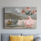 Vase of Pink Flowers VI - Canvas Art Print
