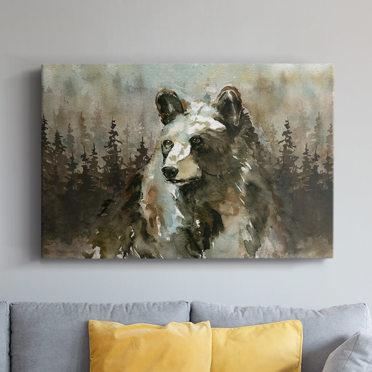 Lodge Twilight II - Canvas Art Print