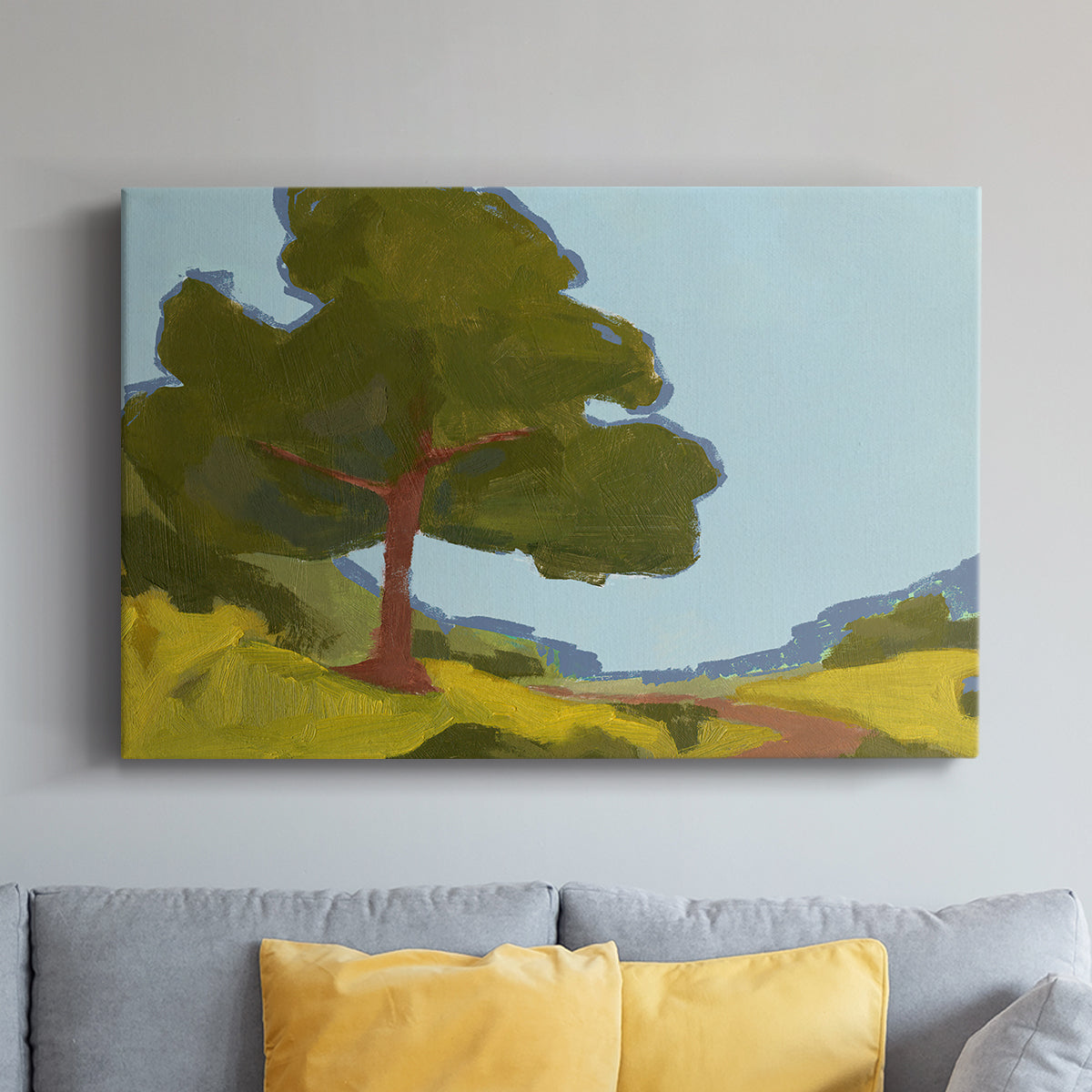 Bright Park II - Canvas Art Print