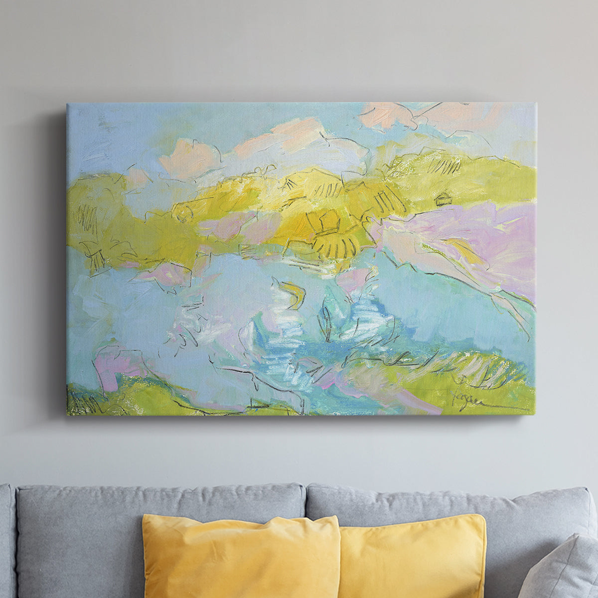 Learning to Fly - Canvas Art Print