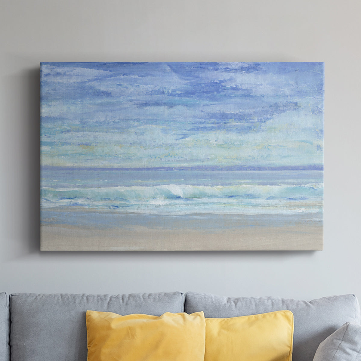 Rolling Surf I - Canvas Art Print