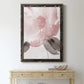 Blush Bloom I - Premium Canvas Framed in Barnwood - Ready to Hang