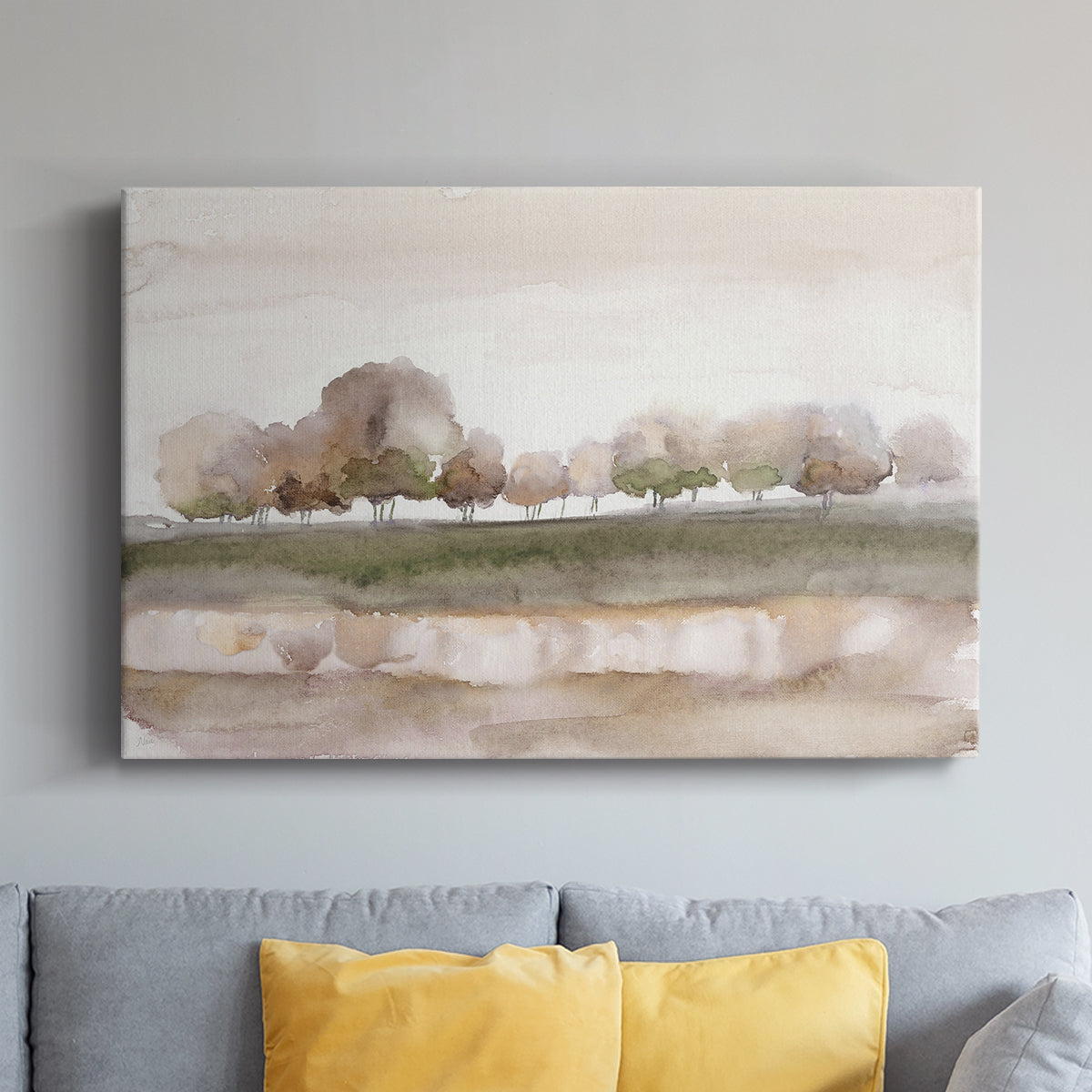 Soft Welcome Spring - Canvas Art Print