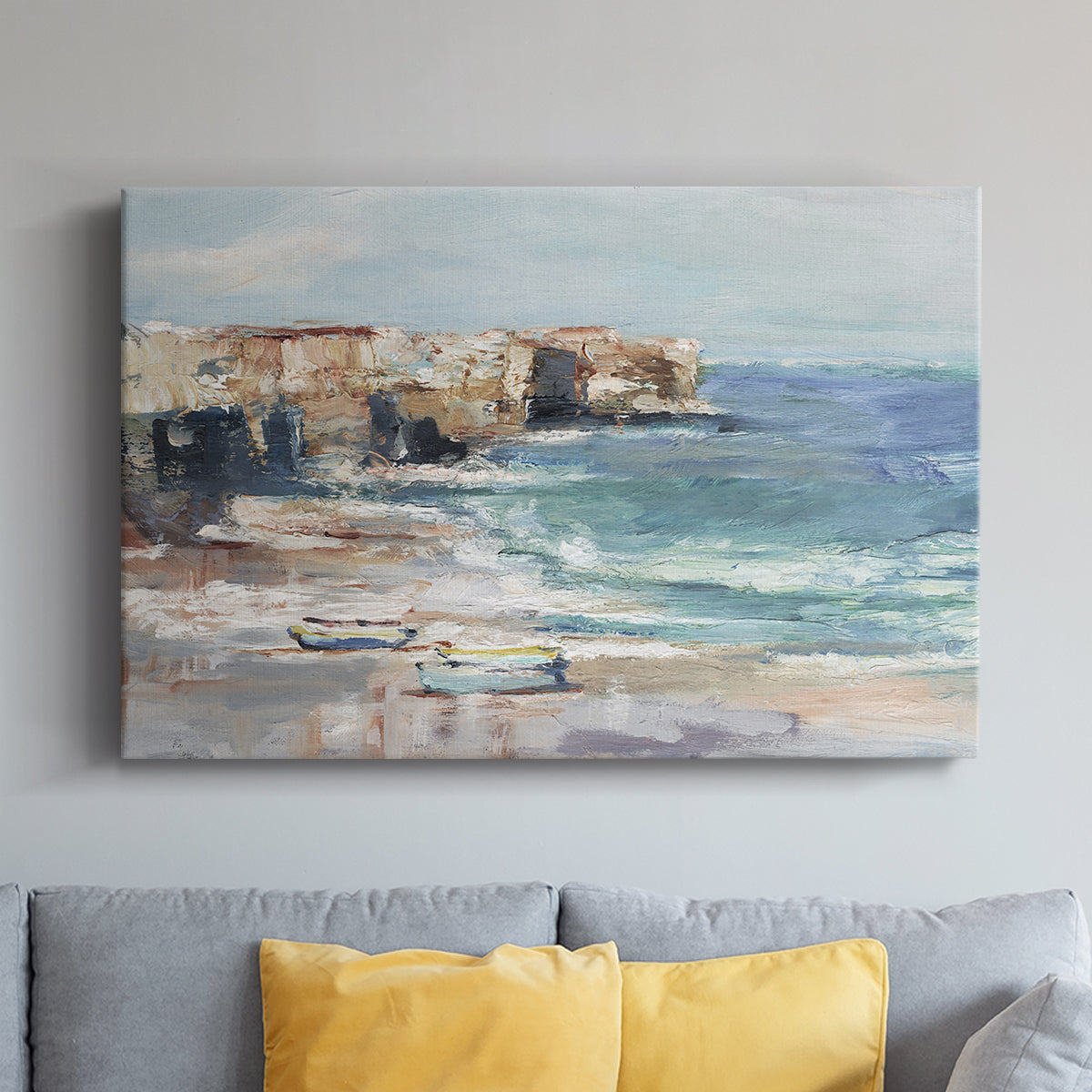 Sea Cliff Study I - Canvas Art Print