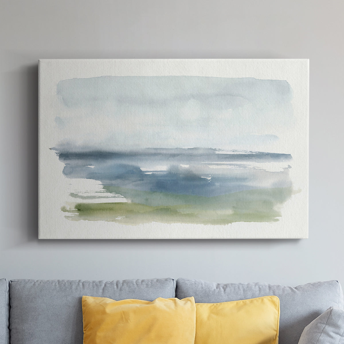 Coastline Splash IV - Canvas Art Print