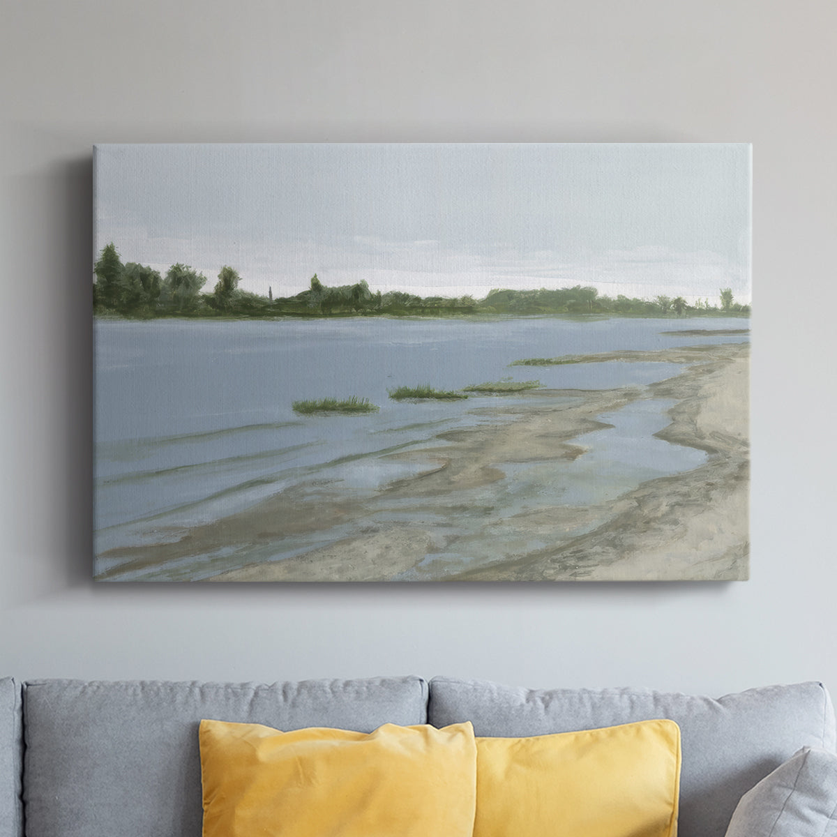 Tidal Sands IV - Canvas Art Print