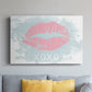 XOXO in Color - Canvas Art Print