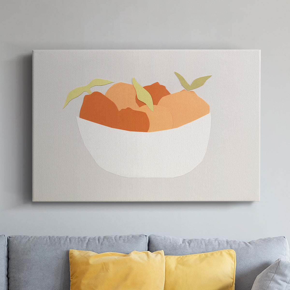 Sumo Citrus II - Canvas Art Print