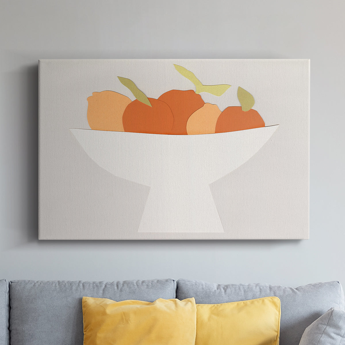 Sumo Citrus I - Canvas Art Print