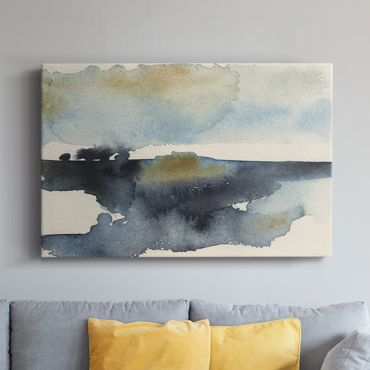 Upheval III - Canvas Art Print