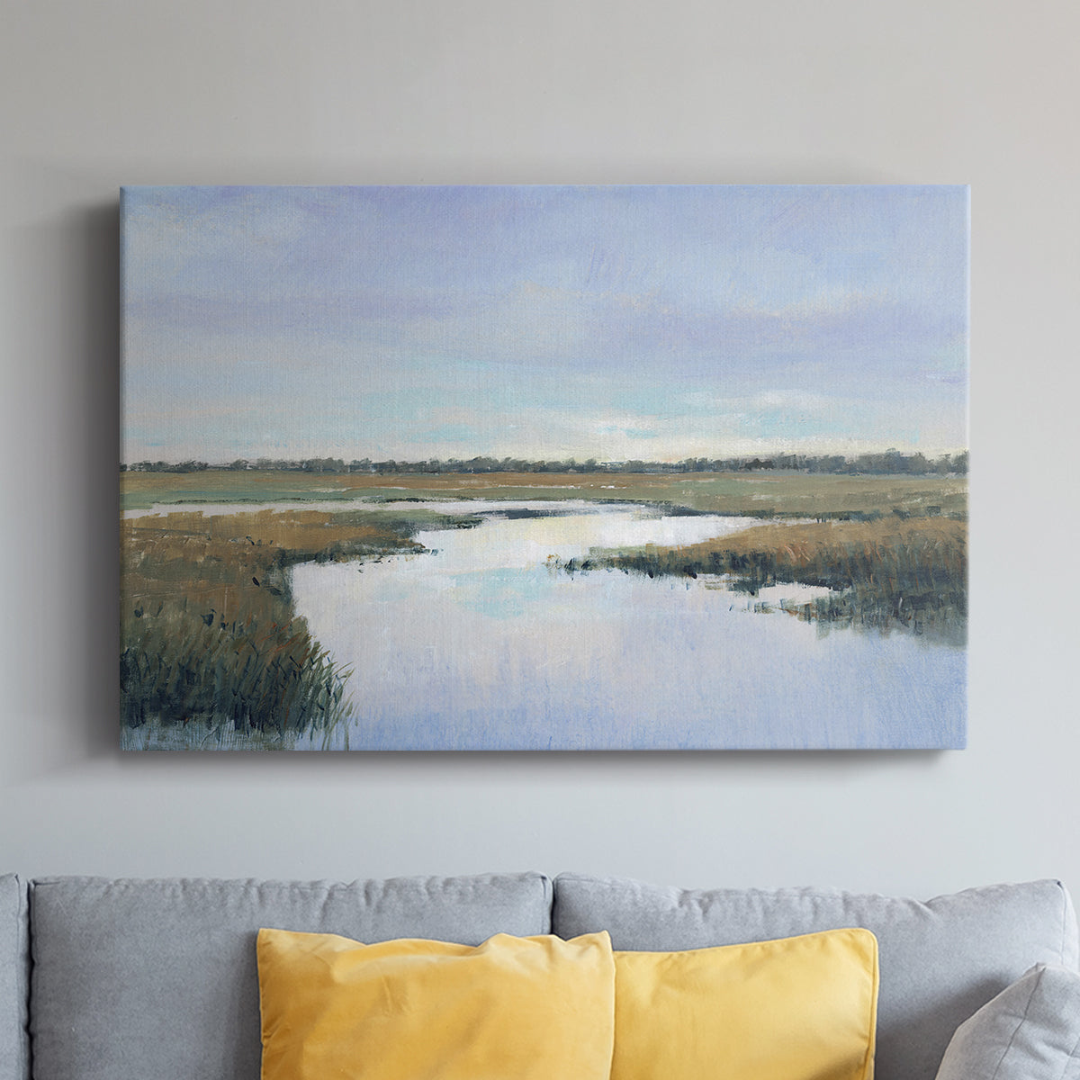 Coastal Plains I - Canvas Art Print