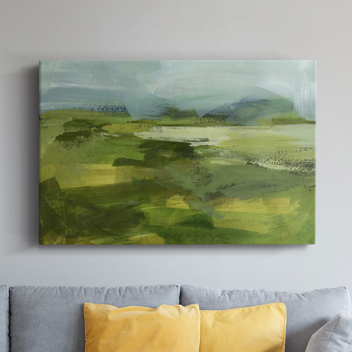 Emerald View IV - Canvas Art Print