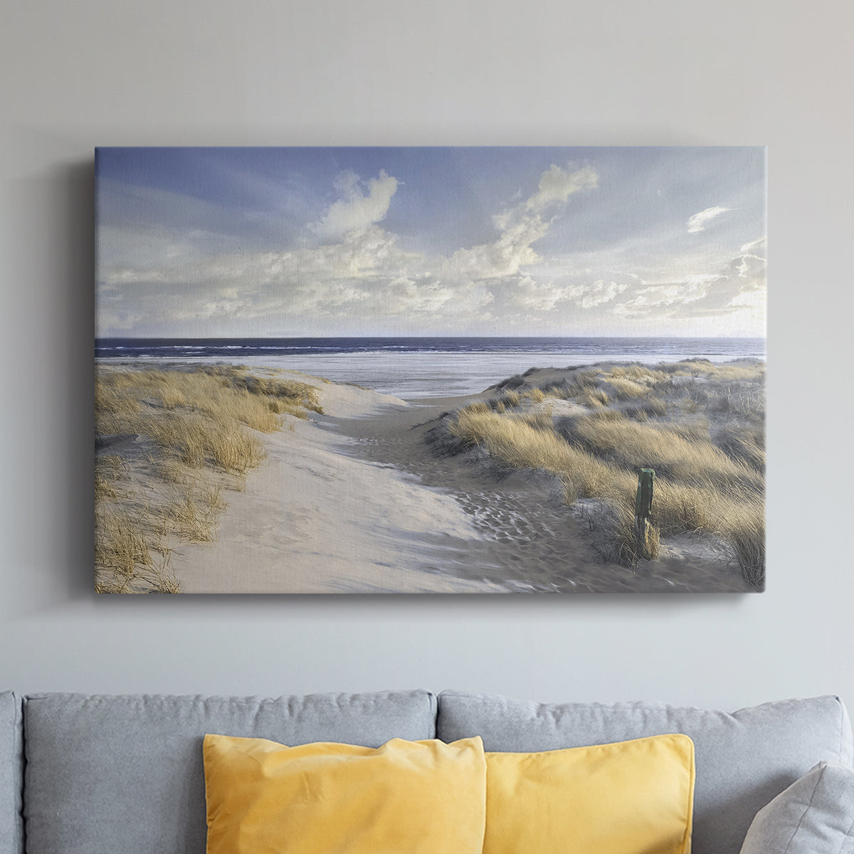 Aisle Marker - Canvas Art Print
