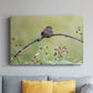 Resting Sparrow - Canvas Art Print