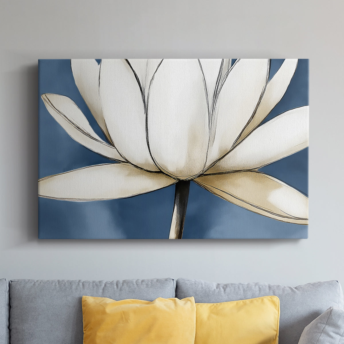 Floral Watercolor XIX - Canvas Art Print