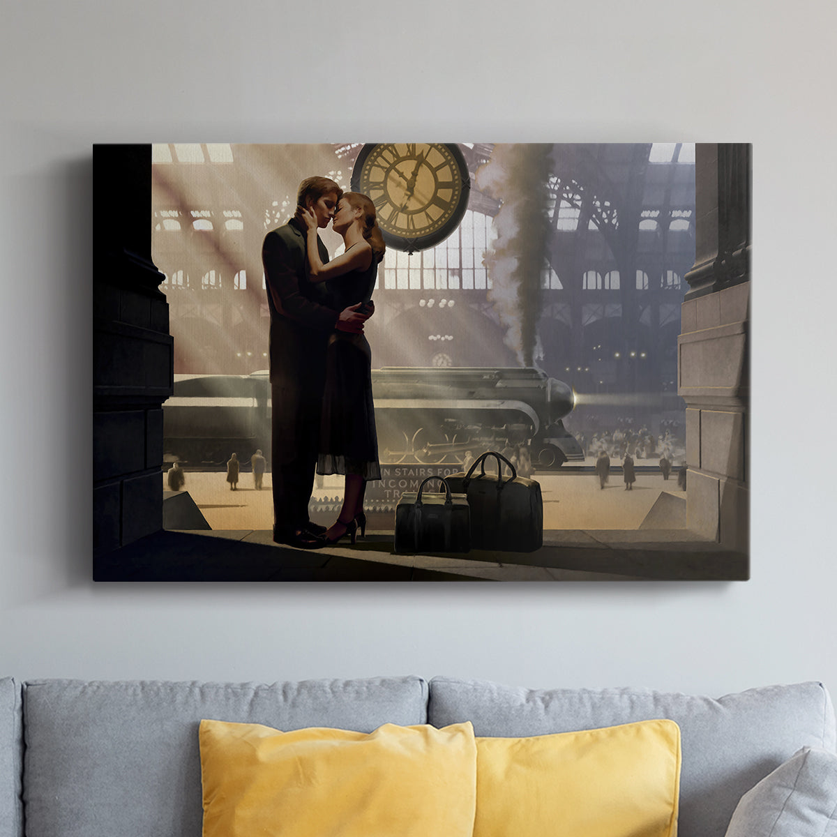 Au Revoir - Canvas Art Print