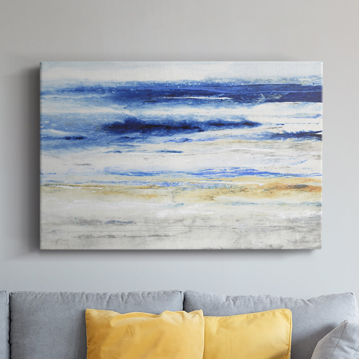 Choppy Seas I - Canvas Art Print